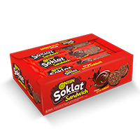 Nissin Soklat Chocolate Sandwich Biscuit